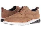 Cole Haan Grand Evolution Shortwing (woodbury Leather/optic White/dark Roast) Men's Shoes