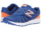 New Balance Kids Kvrusv3p (little Kid) (blue/orange) Boys Shoes