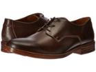 Hush Puppies Glitch Parkview (dark Brown Leather Perf) Men's Shoes