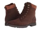Born Pike Lace (dark Brown (siena) Distressed) Men's Shoes