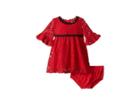 Kate Spade New York Kids Lace Dress (infant) (deep Red) Girl's Dress
