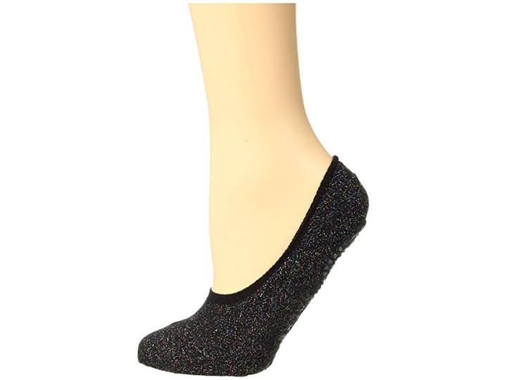 Falke Christmas Cosy Invisible (black) Women's Crew Cut Socks Shoes