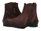 Wolky Zion Waterproof (brown Nepal Oiled Leather) Women's Waterproof Boots