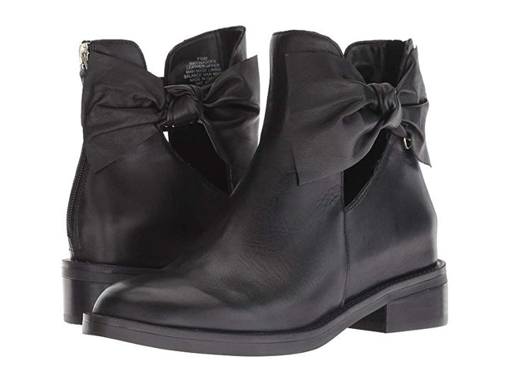 Nine West Tinasofa (black/black Leather) Women's Shoes