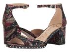 Sam Edelman Susie 3 (black Multi Majestic Bird Jacquard) Women's Shoes