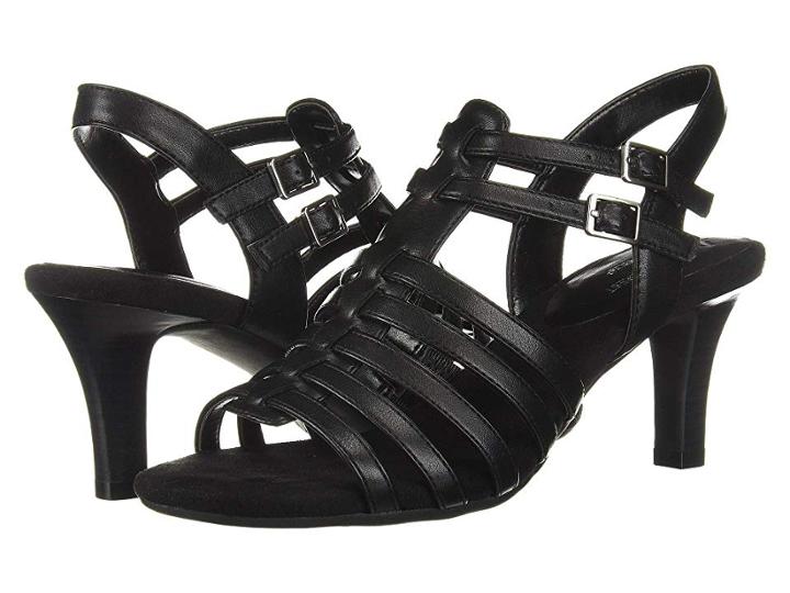 A2 By Aerosoles Pass Through (black Pu) Women's Sandals