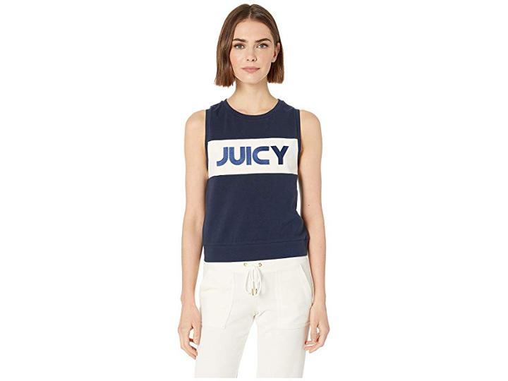 Juicy Couture Bold Juicy Tank (regal) Women's Clothing