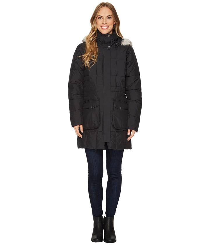 Columbia Lone Creek Mid Coat (black) Women's Coat