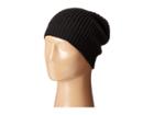 Hat Attack Waffle Stitch Slouchy (black) Knit Hats