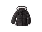 Kate Spade New York Kids Bow Puffer Coat (toddler/little Kids) (black) Girl's Coat