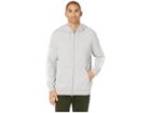 Asics Tiger Bl Sweat Full Zip Hoodie (grey Heather) Men's Sweatshirt