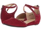 Cl By Laundry Smile (dark Cherry Red Suede) Women's Shoes