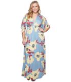 Rachel Pally Plus Size Long Caftan Dress (bloom) Women's Dress