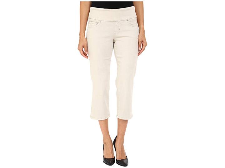 Jag Jeans Petite Petite Echo Crop In Dolce Twill (stone) Women's Jeans