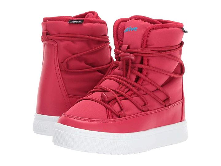 Native Kids Shoes Chamonix (little Kid) (ski Patrol Red/shell White) Kids Shoes