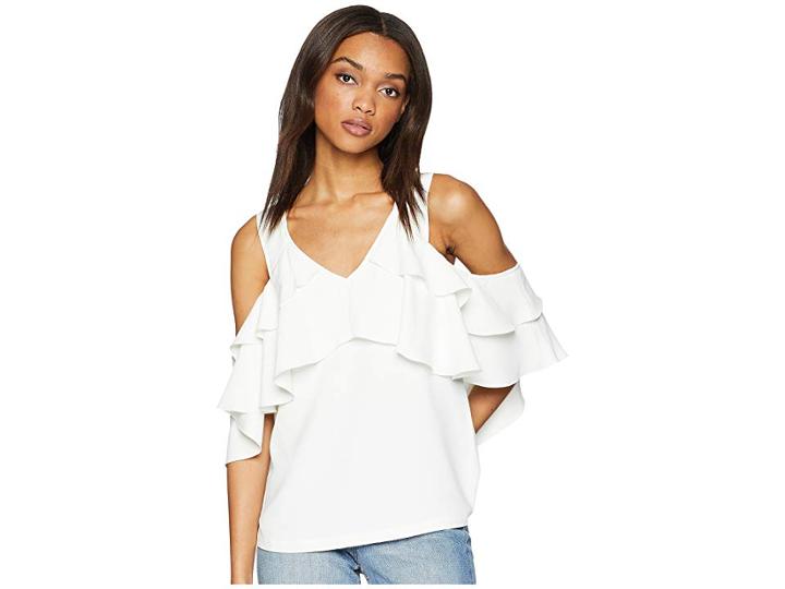 Trina Turk Sebastapol Top (whitewash) Women's Clothing