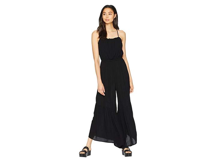 Jack By Bb Dakota Makin' Moves Crinkle Rayon Jumpsuit (black) Women's Jumpsuit & Rompers One Piece