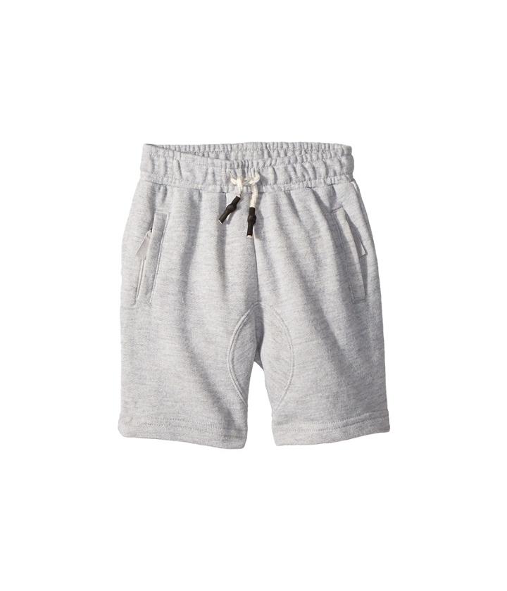 Appaman Kids Extra Soft Zip Pocket Reef Shorts (toddler/little Kids/big Kids) (heather Mist) Boy's Shorts