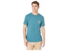 Roark Fear The Gradient Sea Short Sleeve Tee (ocean) Men's T Shirt