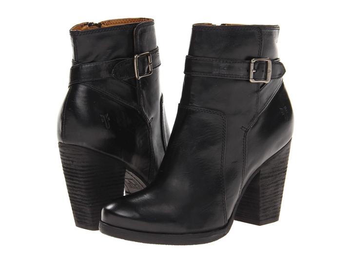 Frye Patty Riding Boot (black Soft Vintage Leather) Cowboy Boots