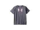 Under Armour Kids S/s Ua Techtm Big Logo (big Kids) (graphite) Boy's T Shirt