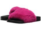 Steve Madden Softey Slide Sandal (neon Pink) Women's Shoes
