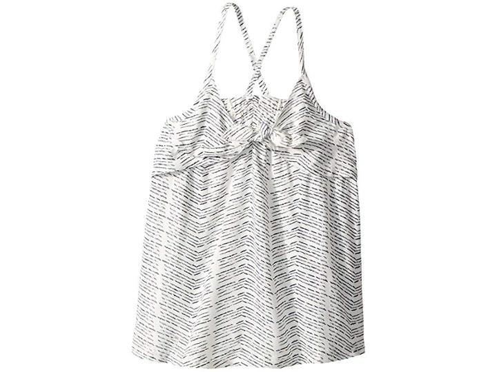 Roxy Kids Defeat My Limits Top (big Kids) (marshmallow Poetic Mountain) Girl's Clothing