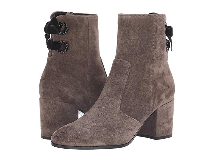 Kennel & Schmenger Jade Ribbon Bootie (piombo Suede) Women's Boots
