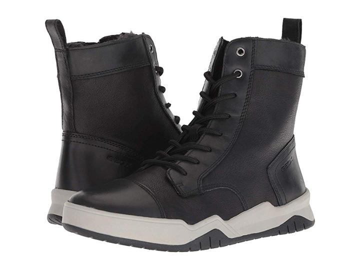 Geox Kids Perth Boy 1 (big Kid) (black) Boy's Shoes
