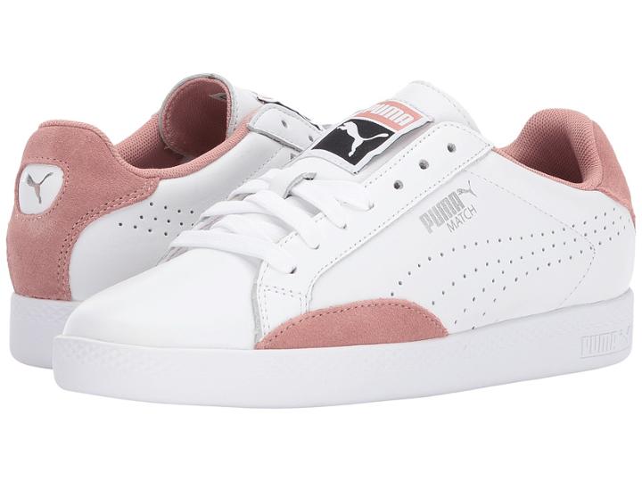 Puma Match Lo Classic (puma White/cameo Brown) Women's Shoes