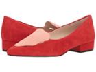 Cole Haan G.os Leah Skimmer (aura Orange/coral Almond Suede) Women's Shoes