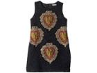 Dolce & Gabbana Kids Jacquard Dress (toddler/little Kids) (black) Girl's Dress
