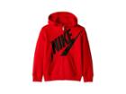 Nike Kids Futura Fleece Full Zip Hoodie (little Kids) (university Red) Boy's Sweatshirt