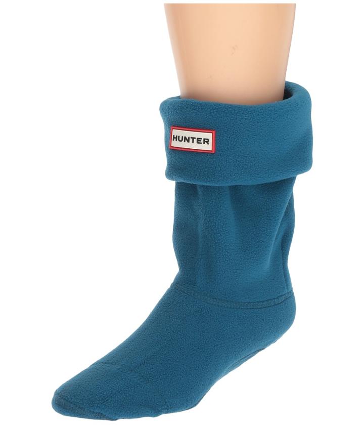 Hunter Short Boot Socks (ocean Blue) Crew Cut Socks Shoes