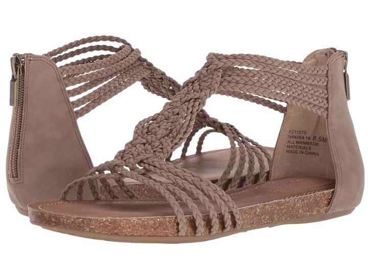 Me Too Nakira (rosewood Goat Nubuck) Women's Dress Sandals