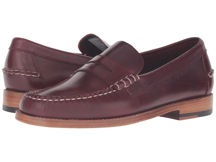 Sebago Legacy Penny (red Leather) Men's Shoes