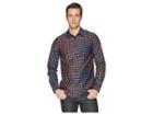 Paul Smith Tricolor Gingham Shirt (multi) Men's Clothing