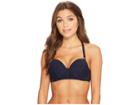 Robin Piccone Clarissa Cami Bra Crochet Bikini Top (midnight Navy) Women's Swimwear