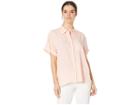 Juicy Couture Cindy Stripe Shirt (soft Pink/cindy Stripe) Women's Blouse