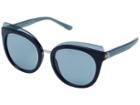 Tory Burch 0ty9049 53mm (navy/light Blue Solid) Fashion Sunglasses