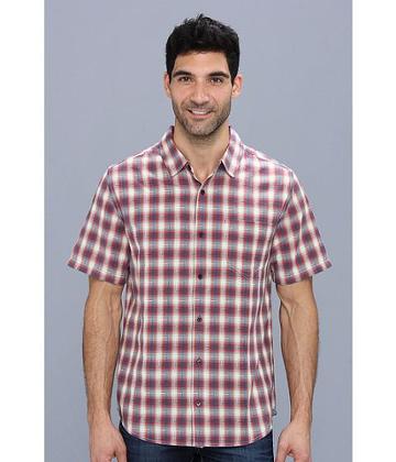 Horny Toad Open Air S/s Shirt (red Wagon) Men's Short Sleeve Button Up