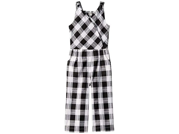 Habitual Girl Kasie Yarn-dye Plaid Jumpsuit (toddler/little Kids) (plaid) Girl's Jumpsuit & Rompers One Piece