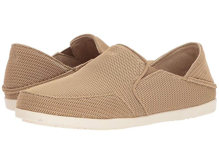 Olukai Waialua Mesh (khaki/khaki) Women's Shoes