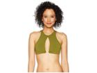 Robin Piccone Luca Keyhole Bikini Top (moss) Women's Swimwear