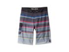Billabong Kids All Day X Stripe Boardshorts (big Kids) (stealth) Boy's Swimwear
