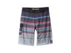 Billabong Kids All Day X Stripe Boardshorts (big Kids) (stealth) Boy's Swimwear