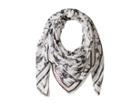 Calvin Klein Bandana Print Sqaure (black) Scarves