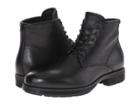 Aquatalia Harvey (black Tumbled Waxy Pull Up) Men's Lace-up Boots