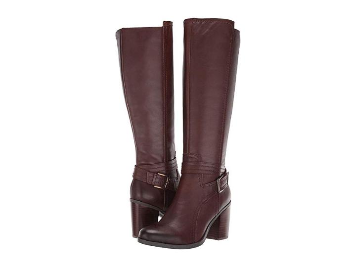 Naturalizer Kelsey (chocolate Leather) Women's Boots