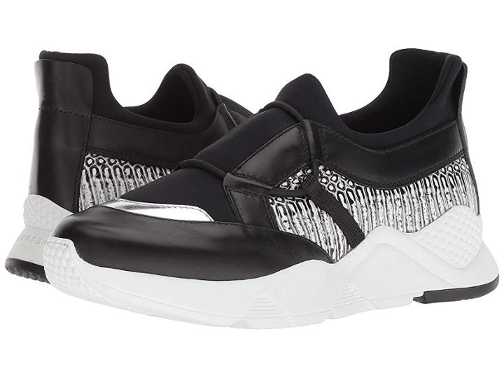 Clergerie Salvy (black Leather Calf) Women's Lace Up Casual Shoes